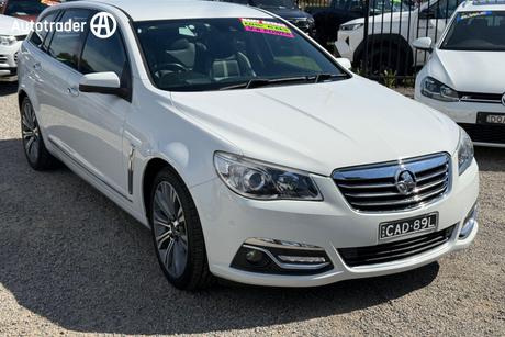 White 2015 Holden Calais SUV V VF MY15