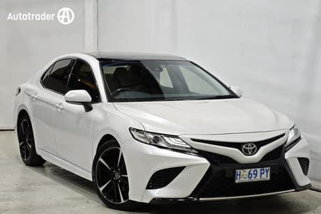White 2018 Toyota Camry Sedan Sx V6
