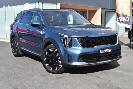 Blue 2024 Kia Sorento Wagon Gt-Line 7 Seat