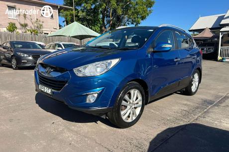 Blue 2010 Hyundai IX35 Wagon Highlander (Awd)