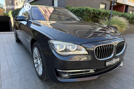 Black 2013 BMW 730D Sedan