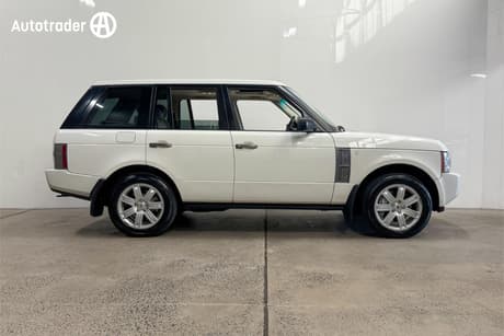 White 2007 Land Rover Range Rover Wagon Vogue Tdv8
