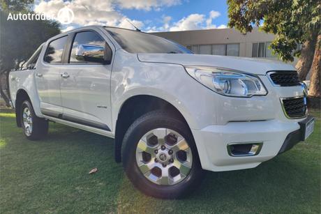 White 2014 Holden Colorado Crew Cab Pickup Ltz (4X4)