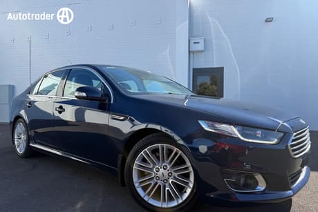 Blue 2015 Ford Falcon Sedan