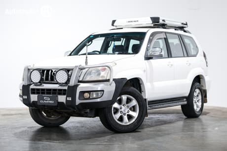 White 2005 Toyota Landcruiser Wagon Gxl (4X4)
