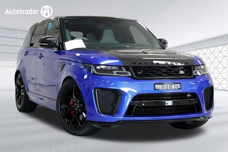 2021 Land Rover Range Rover Sport V8 S/C Svr Carbon Edtn (423Kw) L494 My21.5