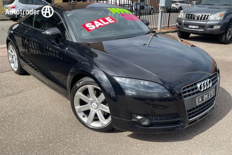 Black 2008 Audi TT Coupe 2.0 Tfsi