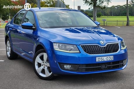 Blue 2014 Skoda Octavia Wagon 103 Tsi Ambition Plus