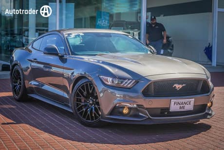 Grey 2016 Ford Mustang Coupe Fastback Gt 5.0 V8