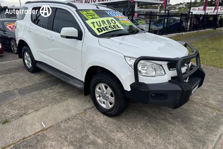 White 2014 Holden Colorado 7 Wagon Lt (4X4)