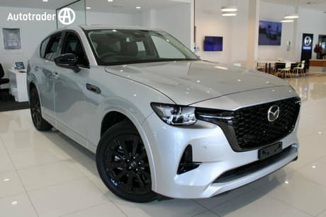 Silver 2026 Mazda CX-60 Wagon G40E Gt Hybrid