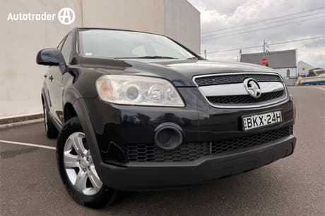 Black 2009 Holden Captiva Wagon Sx (4X4)