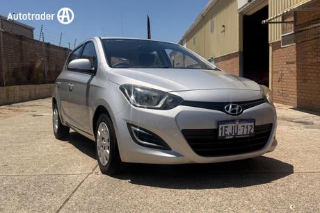 Silver 2013 Hyundai I20 Hatchback Active