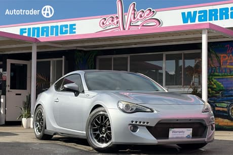 Silver 2015 Toyota 86 Coupe Gts