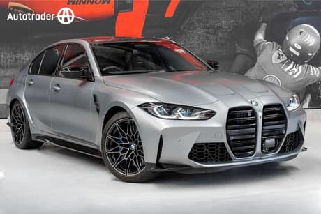 Grey 2024 BMW M3 Sedan Competition