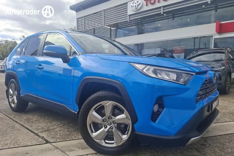 Blue 2021 Toyota RAV4 Wagon Gxl (2Wd)