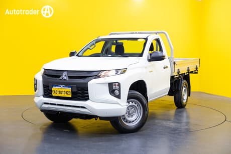 White 2021 Mitsubishi Triton Cab Chassis Glx (4X2)