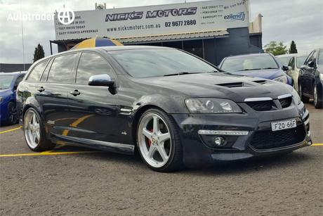 Black 2010 Holden Commodore Sportswagon Ss-V