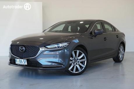 Grey 2022 Mazda 6 Sedan Atenza