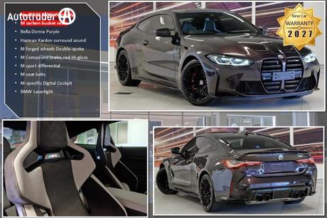 Purple 2022 BMW M4 Coupe