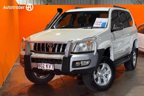 White 2007 Toyota Landcruiser Prado Wagon Gxl (4X4)