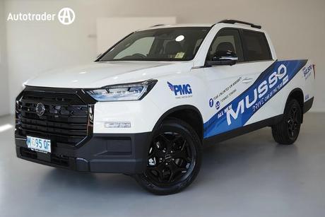 White 2025 KGM Musso Xlv Crew Cab Pickup Ultimate