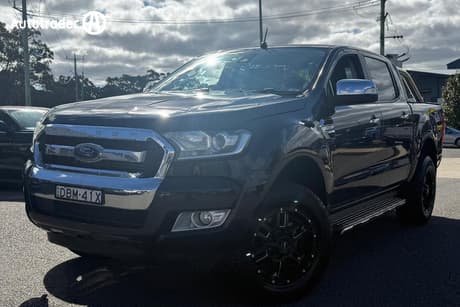 Black 2016 Ford Ranger Dual Cab Utility Xlt 3.2 (4X4)