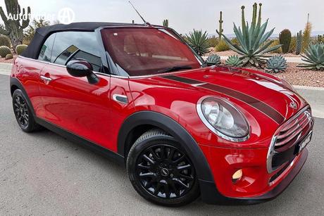 Red 2017 Mini Cabrio Convertible Cooper