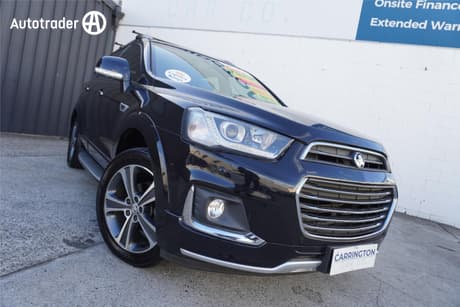 Black 2016 Holden Captiva Wagon 7 Ltz (Awd)
