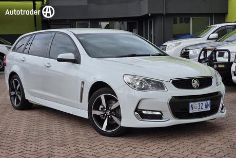 White 2017 Holden Commodore Sportswagon Sv6
