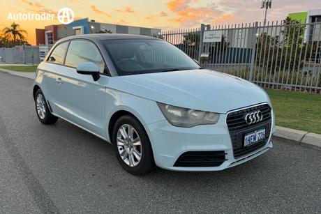 Blue 2011 Audi A1 Hatchback 1.4 Tfsi Attraction