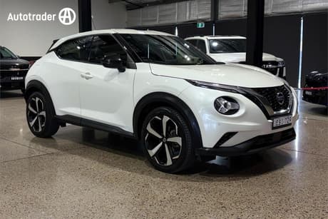 White 2022 Nissan Juke Hatchback St-L