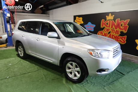 Silver 2008 Toyota Kluger Wagon Kx-R (Fwd) 7 Seat