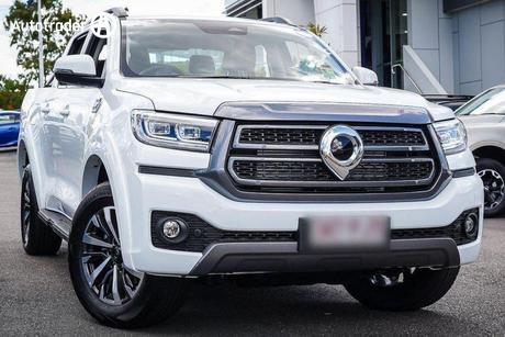 White 2026 GWM Cannon Dual Cab Utility Premium (4X4)