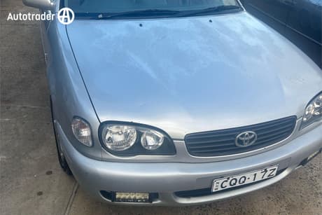 Silver 2001 Toyota Corolla Liftback Conquest Seca