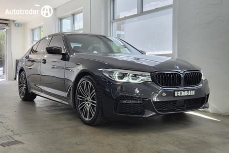 Grey 2020 BMW 530D Sedan M Sport