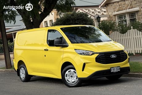 Yellow 2025 Ford Transit Custom Van Trend (Swb)