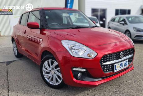 Red 2023 Suzuki Swift Hatchback Gl Shadow