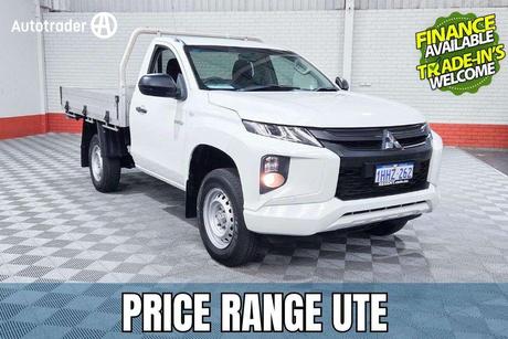 White 2021 Mitsubishi Triton Cab Chassis Glx (4X2)