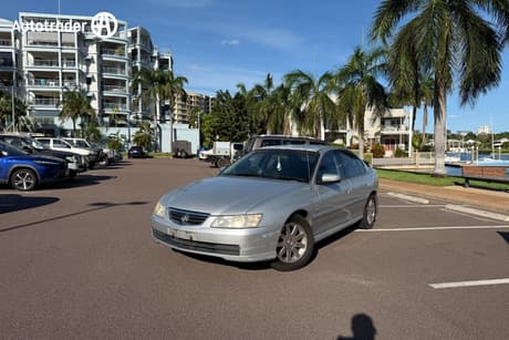 Silver 2002 Holden Commodore Sedan Berlina