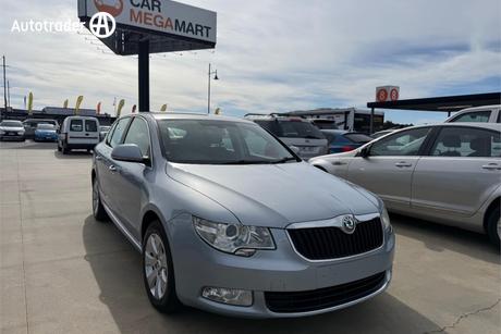 Blue 2012 Skoda Superb Sedan 103 Tdi Ambition (4X4)
