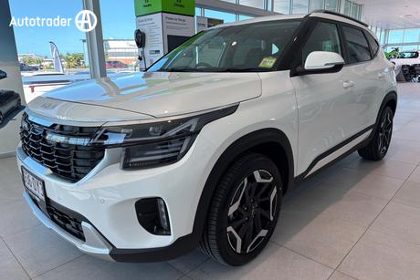 White 2025 Kia Seltos Wagon Gt-Line (Awd) (Two-Tone)