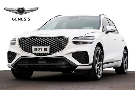 White 2021 Genesis GV70 Wagon 3.5T Awd Sport