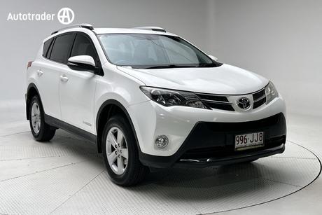 White 2014 Toyota RAV4 Wagon Gxl (4X4)