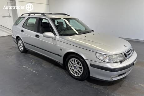 Silver 2001 Saab 9-5 Wagon S