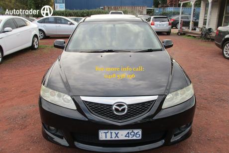Black 2003 Mazda 6 Hatchback Luxury Sports