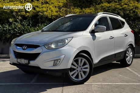 Silver 2012 Hyundai IX35 Wagon Highlander (Awd)