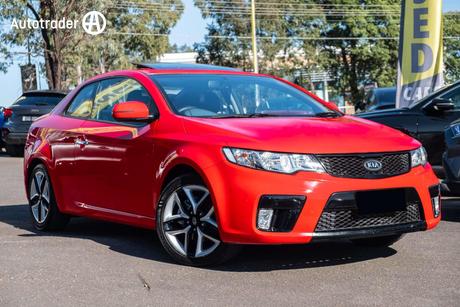 Red 2012 Kia Cerato Coupe Koup Sls