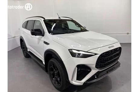 White 2025 Isuzu MU-X Wagon X-Terrain (4X4)