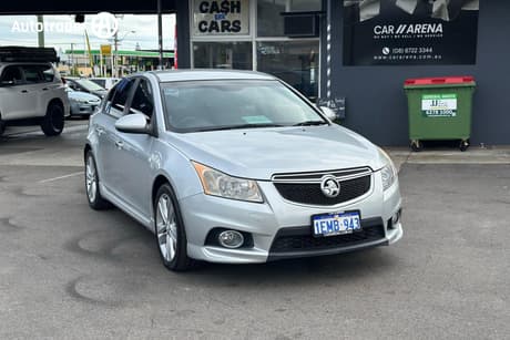 Silver 2013 Holden Cruze Hatch SRI V JH MY14